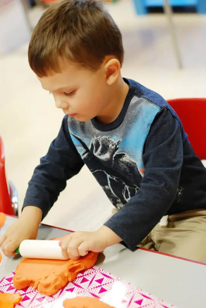 Preschool Half Day Kids Playdoh Asbury Church in Raleigh, NC